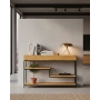 KONSOLA  DREWNO LITE DĄB OLCHA SKD-313